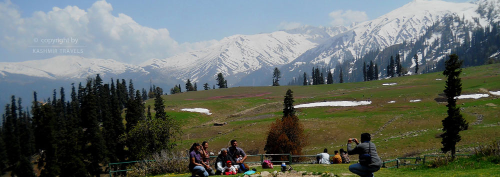 Tourist in Gulmarg